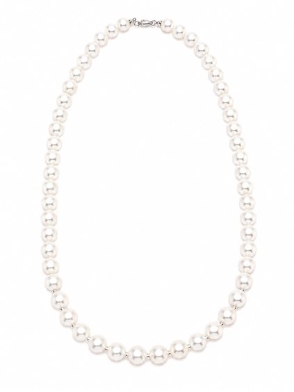 Collier Idee Preziose dal 1987 Femme in Or blanc Perla IP.CK18B/29P - IP.CK18B/29P